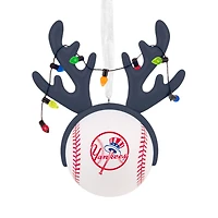 MLB New York Yankees™ Reindeer Baseball Hallmark Ornament for only USD 12.99 | Hallmark