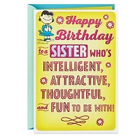 Peanuts® Lucy Fun and Intelligent Sister Funny Birthday Card for only USD 4.99 | Hallmark