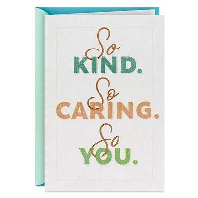 So Kind, So Caring, So You Thank You Card for only USD 5.59 | Hallmark