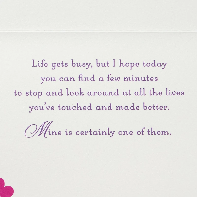 All the Lives You've Touched Mother's Day Card for only USD 7.99 | Hallmark