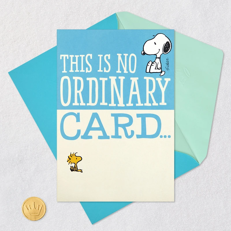 Peanuts® Snoopy Hug in an Envelope Funny Pop-Up Encouragement Card for only USD 5.59 | Hallmark