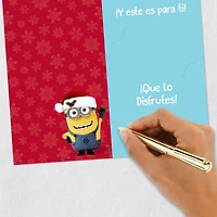 Minions Play and Be Happy Funny Spanish-Language Money Holder Christmas Card for only USD 2.99 | Hallmark