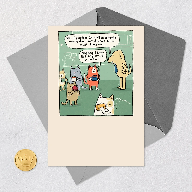 Dog and Cats Office Workers Funny Boss's Day Card From All for only USD 3.69 | Hallmark