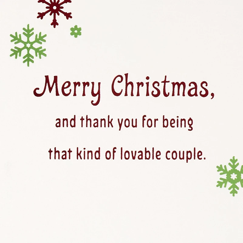 You're So Good Together Christmas Card for Son and Wife for only USD 6.99 | Hallmark