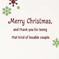 You're So Good Together Christmas Card for Son and Wife for only USD 6.99 | Hallmark