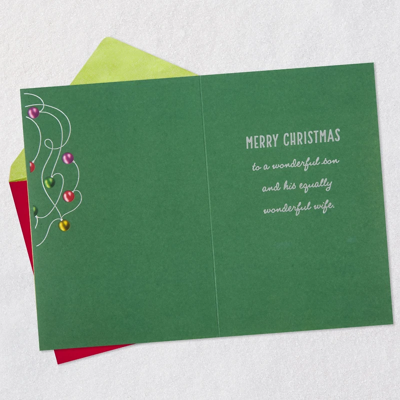 Love, Joy, Hope Christmas Card for Son and Wife for only USD 4.59 | Hallmark
