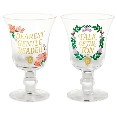 Bridgerton Glass Goblets, Set of 2 for only USD 39.99 | Hallmark