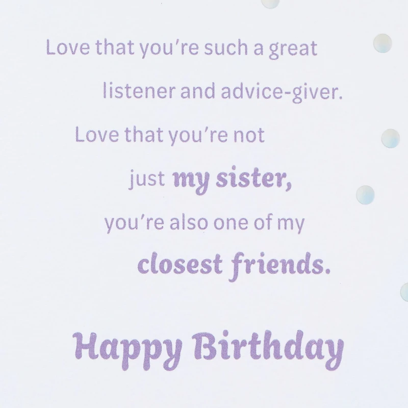 Love So Much About You Birthday Card for Sister for only USD 6.99 | Hallmark