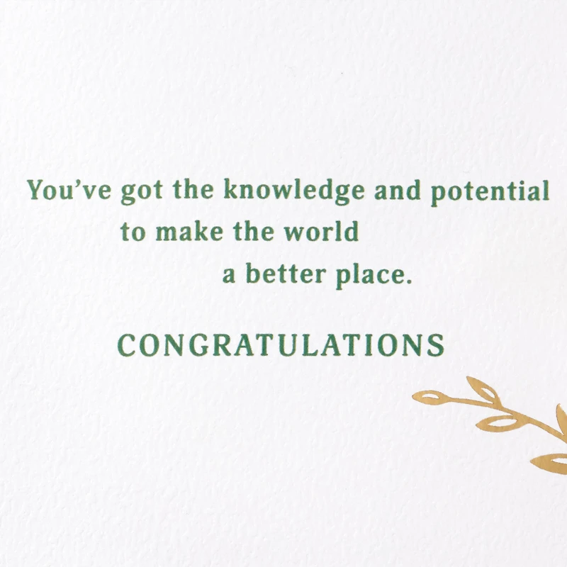 One Woman Can Change the World Graduation Card for only USD 7.59 | Hallmark