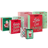 Let's Get Merry 8-Pack Assortment Christmas Gift Bag Bundle for only USD 15.49 | Hallmark