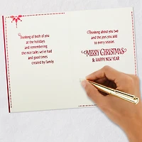 Thinking of the Joys You Add to the Season Christmas Card for Granddaughter and Husband for only USD 5.59 | Hallmark