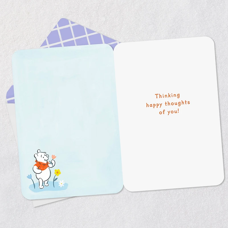 Disney Winnie the Pooh Happy Thoughts Thinking of You Card for only USD 2.99 | Hallmark