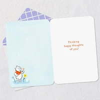 Disney Winnie the Pooh Happy Thoughts Thinking of You Card for only USD 2.99 | Hallmark