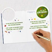 You're Better Than Great Birthday Card for Son With Button Pin for only USD 4.99 | Hallmark
