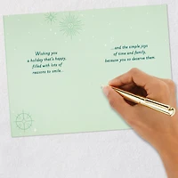 Smiles and Simple Joys Christmas Card for Son-in-Law for only USD 3.59 | Hallmark