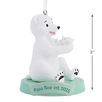 Papa Bear New Dad 2025 Hallmark Ornament for only USD 14.99 | Hallmark