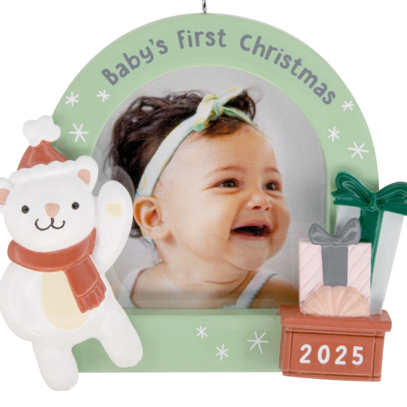 Baby's First Christmas 2025 Photo Frame Hallmark Ornament for only USD 14.99 | Hallmark