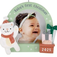 Baby's First Christmas 2025 Photo Frame Hallmark Ornament for only USD 14.99 | Hallmark