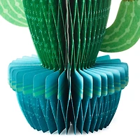All Sun, All Fun Flowering Cactus Honeycomb 3D Pop-Up Card for only USD 6.99 | Hallmark