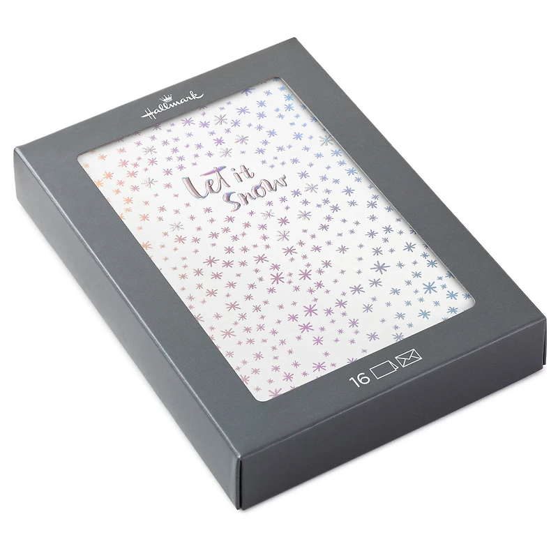 Silver Stars on White Boxed Christmas Cards, Pack of 16 for only USD 15.49 | Hallmark