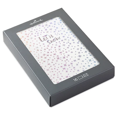 Silver Stars on White Boxed Christmas Cards, Pack of 16 for only USD 15.49 | Hallmark