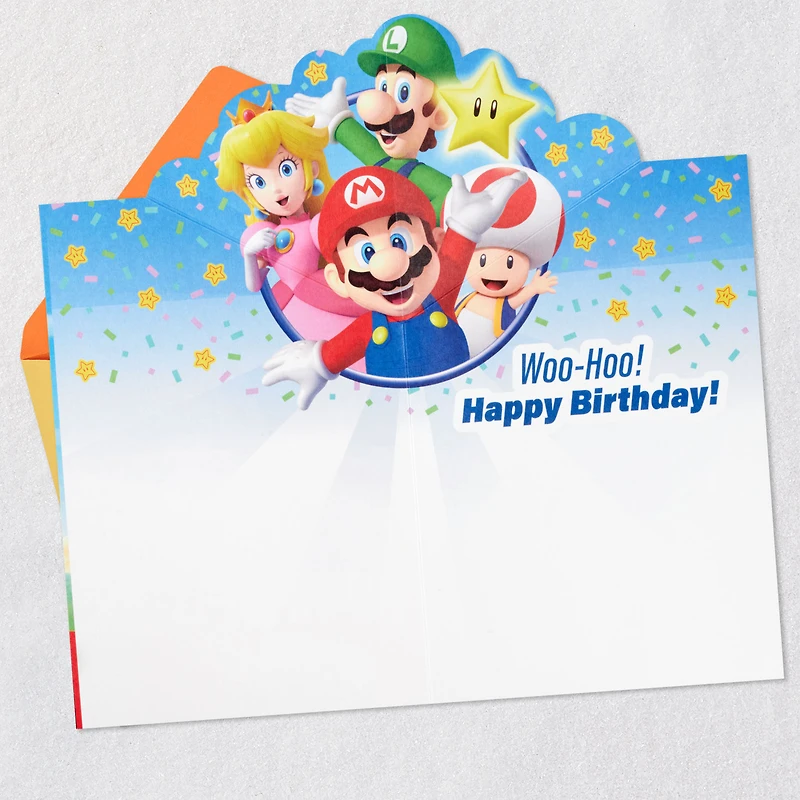 Nintendo Super Mario™ New Year of You Pop-Up Birthday Card for Kids for only USD 4.99 | Hallmark