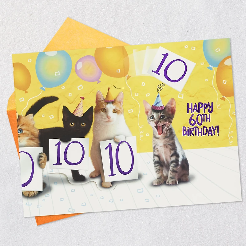 Six Perfect 10s Funny 60th Birthday Card for only USD 5.59 | Hallmark