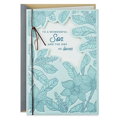 Moments Made Brighter Together Anniversary Card for Son and Partner for only USD 6.59 | Hallmark