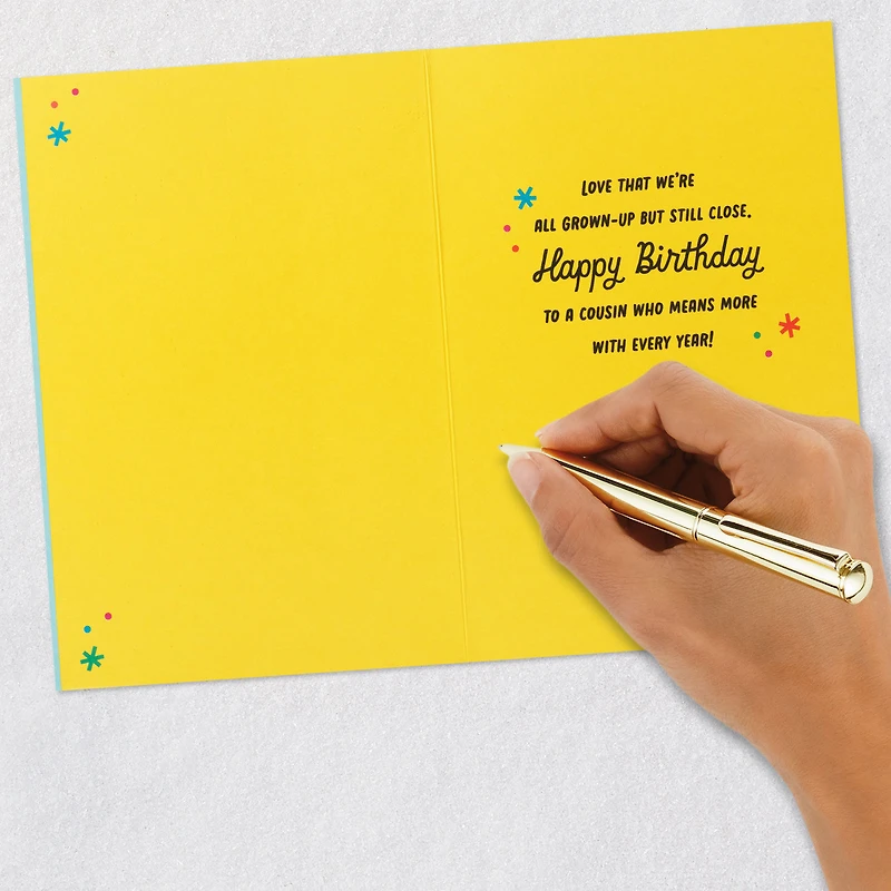 Built-In Friends From Day One Birthday Card for Cousin for only USD 2.99 | Hallmark
