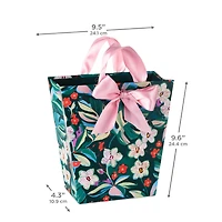 9.6" Lacey Chabert Collection Green Floral Medium Gift Bag for only USD 4.99 | Hallmark