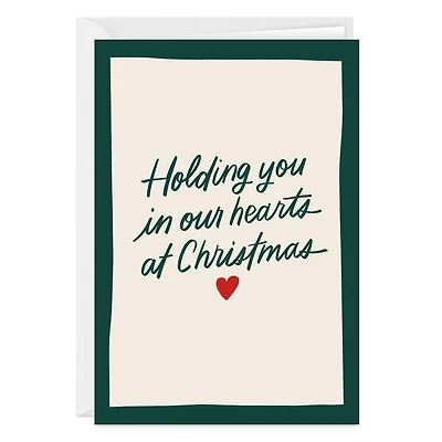 Holding You In Our Hearts Custom Christmas Card for only USD 4.99 | Hallmark