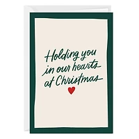 Holding You In Our Hearts Custom Christmas Card for only USD 4.99 | Hallmark