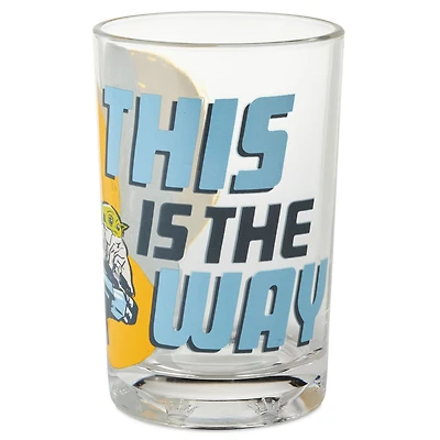 Star Wars: The Mandalorian™ and Grogu™ Collectible Drinking Glass, 13.5 oz. for only USD 16.99 | Hallmark