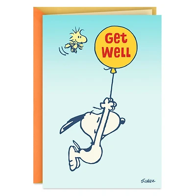 Peanuts® Snoopy and Woodstock Hang in There Get Well Card for only USD 2.99 | Hallmark
