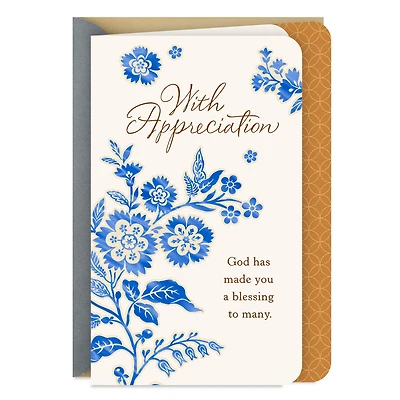 You're a Blessing to Many Religious Clergy Appreciation Card for only USD 3.59 | Hallmark