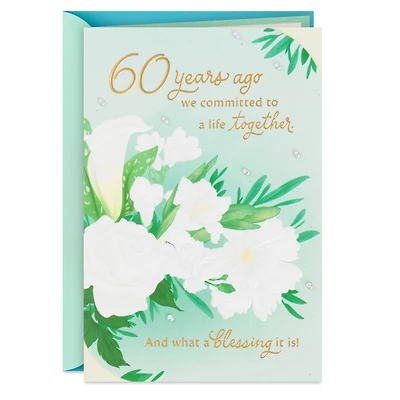 My Friend and My Soulmate 60th Anniversary Card for Spouse for only USD 6.59 | Hallmark