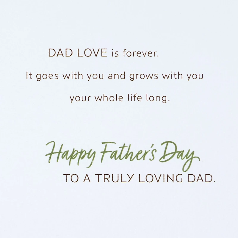 Dad Love Father's Day Card for only USD 7.59 | Hallmark