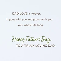 Dad Love Father's Day Card for only USD 7.59 | Hallmark