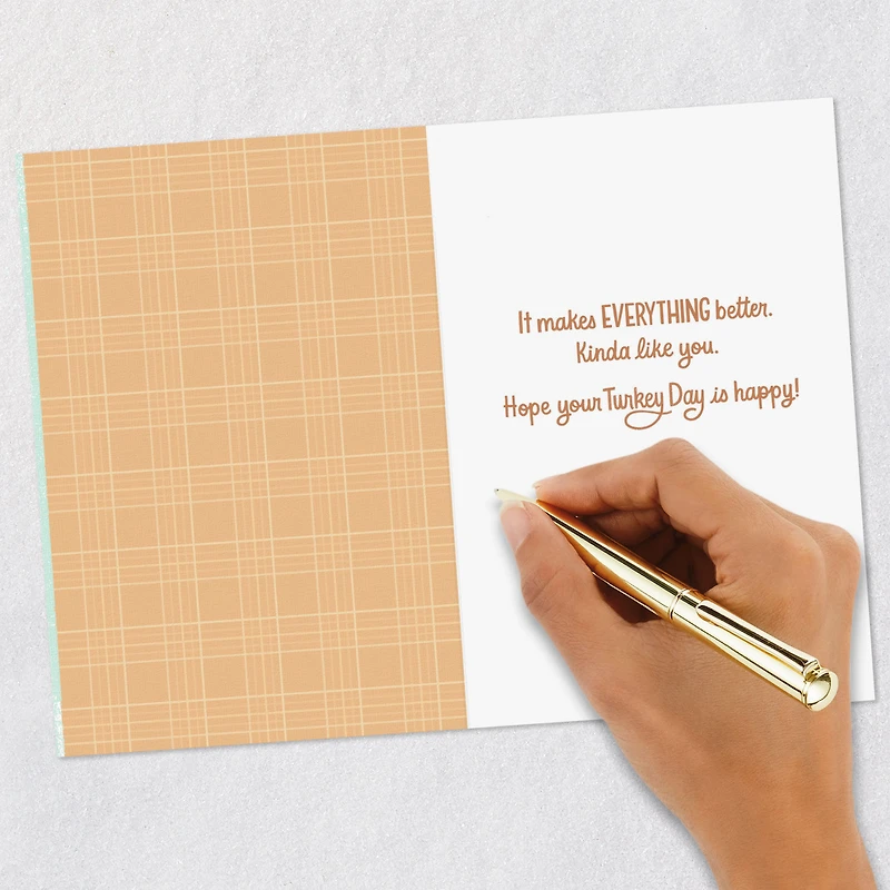 Gratitude Is Like Gravy Thanksgiving Card for only USD 2.99 | Hallmark