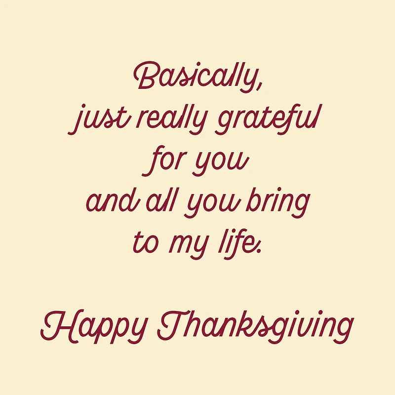 Grateful for Every Moment Thanksgiving Card for only USD 2.99 | Hallmark
