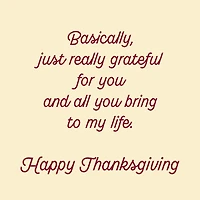 Grateful for Every Moment Thanksgiving Card for only USD 2.99 | Hallmark