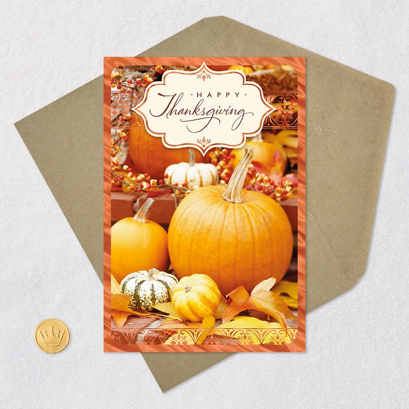 Heartwarming Moments and Memories Thanksgiving Card for only USD 0.99 | Hallmark