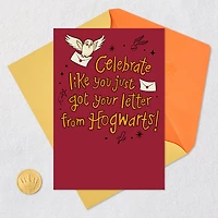 Harry Potter™ Celebrate Like You're Going to Hogwarts™ Funny Birthday Card for only USD 4.49 | Hallmark