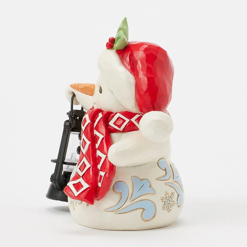 Jim Shore Heartwood Creek Snowman With Oversized Lantern Figurine, 4.8" for only USD 39.99 | Hallmark