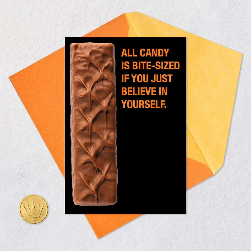 Bite-Sized Candy Confidence Funny Halloween Card for only USD 3.99 | Hallmark