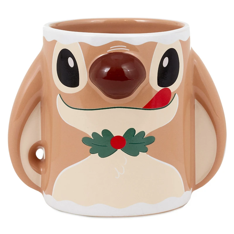 Disney Stitch Gingerbread Sculpted Mug, 20 oz. for only USD 22.99 | Hallmark