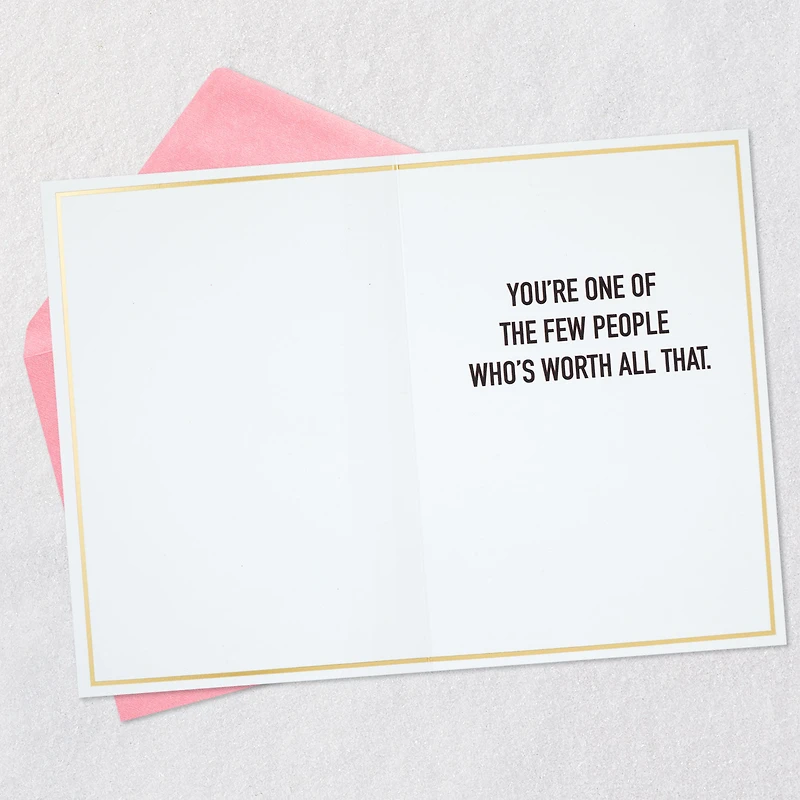 You're Worth Interacting With Humans Funny Birthday Card for only USD 4.49 | Hallmark