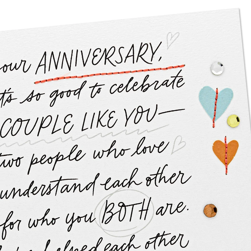 Just By Being Together Anniversary Card for Couple for only USD 8.59 | Hallmark