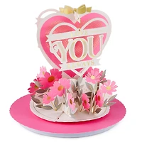 Best Mom Ever Hearts and Flowers Musical 3D Pop-Up Mother's Day Card With Motion for only USD 14.99 | Hallmark