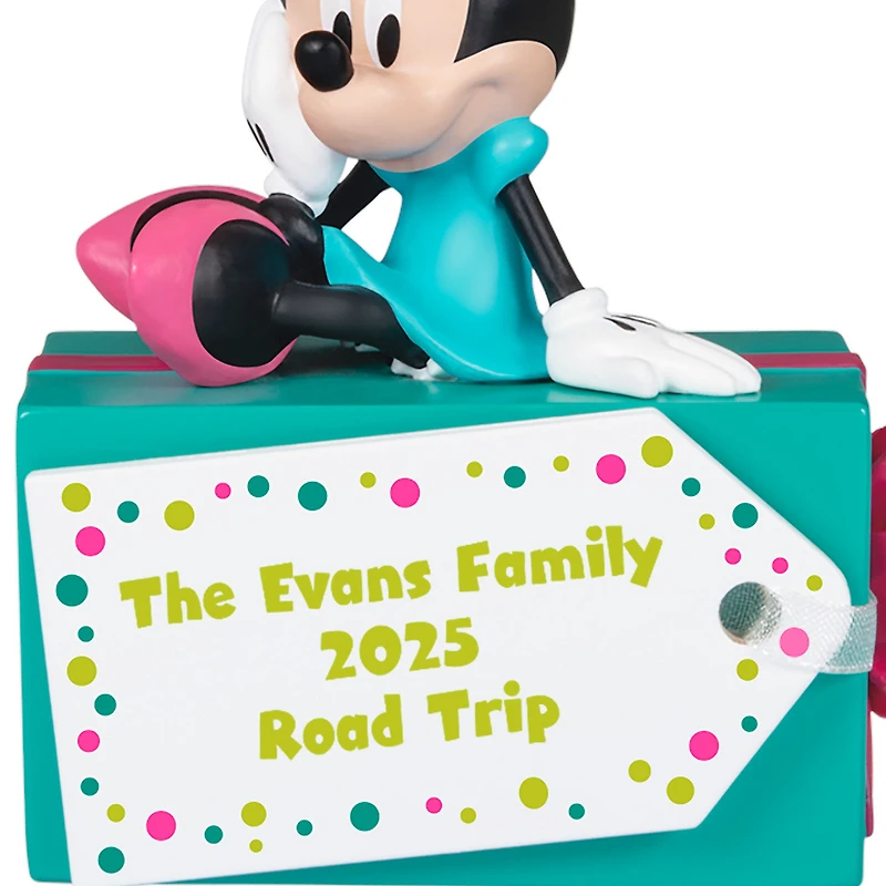 Disney Minnie Mouse Christmas Present Personalized Ornament, Custom Text for only USD 30.99 | Hallmark